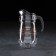 Drinking drink “Flinking”, 7 items: a jug of 1.34 liters, low glasses 250 ml, 6 pcs