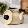 Spherical kettle, 3 l, induction, ivory color