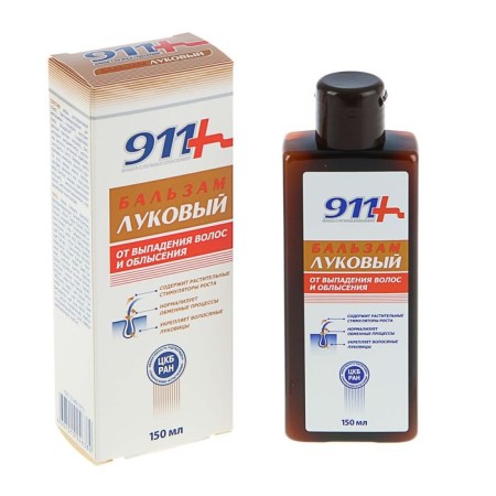 Balm "911 onions", from hair loss and baldness, 150 ml