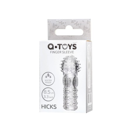 A-Toys Hicks, TPE finger nozzle, transparent 8.5 cm-3