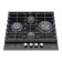 Hound surface HIBERG VM 6145 b, gas, 4 conf., Gas control, black