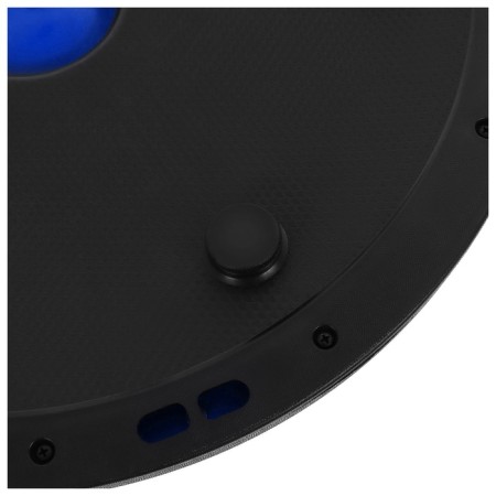 Half -sphere BOSU gymnastic onlytop, massage, with a pump, 55x25 cm, blue color-14