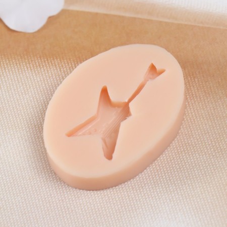 Mold Silicon "Guitar" 4,1x2x0.5 cm-2