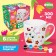 Set of mug for coloring "Flower World", 300 ml