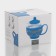 Glass teapot “Care” matte, 700 ml, with metal sieves, Mix color