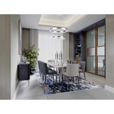 Globula chandelier, size 60x150x60 cm, 45W 2xled smd board-10