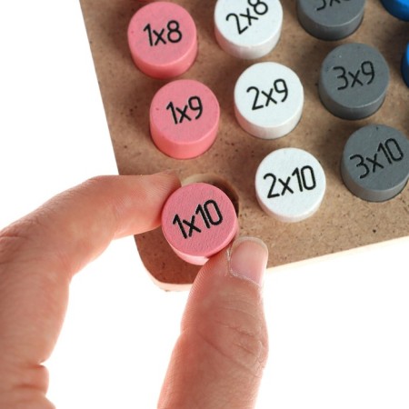 Educational set "Multiplication Table"-2