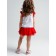 Set for the girl PlayTode: T-shirt and skirt-short, height 80 cm