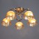 Akvil chandelier 5he27 40W gold 45x15x22 cm Bayerlux