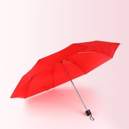 Mechanical umbrella "plain", 3 additions, 8 knitting needles, r = 48 cm, red color-2