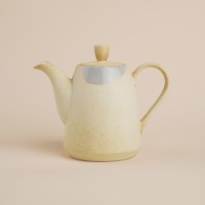 Чайник заварочный фарфоровый SL Home «Волна в камне», 1,3 л, 23×12,5×18,4 см, цвет бежевый