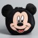 Baby Blue backpack, 18.5 cm x 5 cm x 22 cm "Mouse", Mickey Mouse