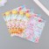 Stick Paper "Bouquets" 3x9 cm sheet 10x10 cm