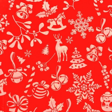 New Year. Paper Pacific, New Year's packaging "Happy New Year!", 50 x 66 cm.-1