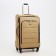 Big suitcase 28 ", lightning department, code castle, 4 wheels, outer pocket, beige color