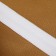 Edging elastic band, 15 mm, 20 m, white color