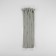 Lightning secret, No. 3, non-proceeding, castle machine, cotton, 30 cm, light-gray color