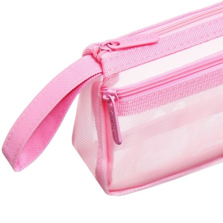 School Penal on the zipper Calligrata "Get", 2 departments, pink-3