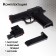 Pneumatic Children's Pistol “Agent” with laser and flashlight