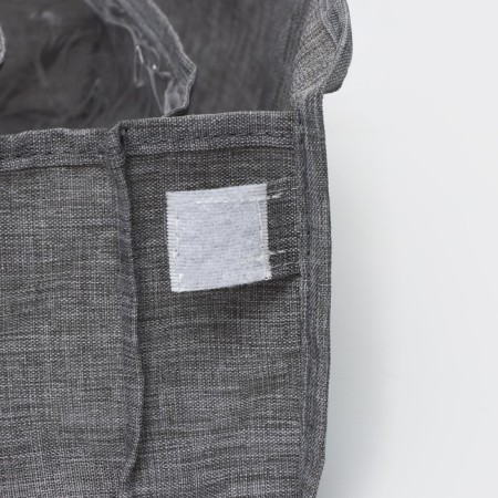 Organizer for storing linen Dalyan, 7 cells, 35 × 30 × 13 cm, color gray color-6