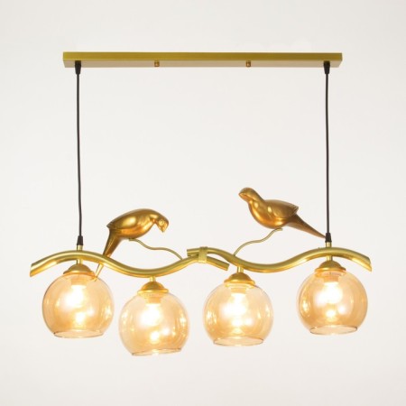 Chandelier 2616/4GD E27 40W gold 70x35x135 cm Bayerlux-1
