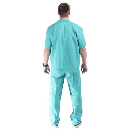Surgeon costume, p. 48-50, height 170-176 cm, emerald color-2