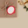 Schildik decorative for a gift of "Bright Holidays", 5.2 x 7 cm, New Year
