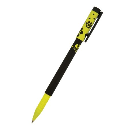 Ballpoint handle Funwrite “Black Cat”, node 0.5 mm, blue ink, matte case Silk Touch-1