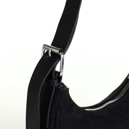 Women's bag with lightning, black color-1