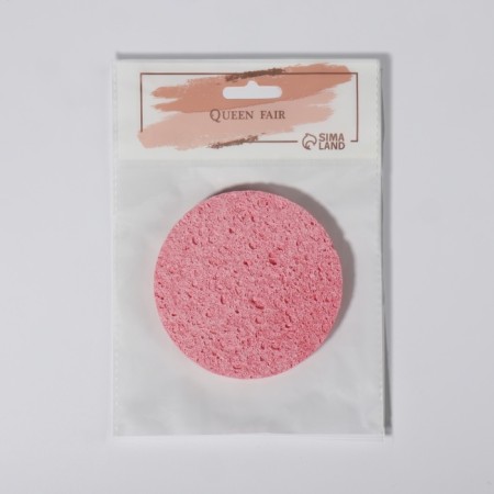 Washing sponge "softness", d = 10 cm, color mix-8