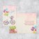 Postcard "Congratulations", glitter, 18 x 12 cm