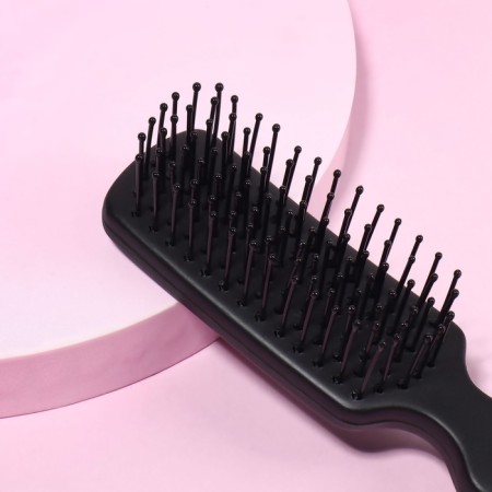 Comb-comb there is a massage, 3 × 13.8 cm, black color-2
