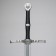 Souvenir weapon "Sword of the Sorcerer", 105cm, polystyrene foam