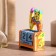 Wooden calendar "kitten" 7x4x10 cm mix (2 languages)