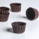 Baking uniform, brown 3 x 2.4 cm