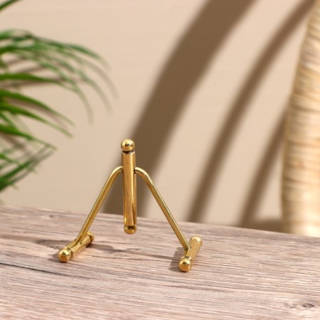 Trio stand "Brass" Brass 7x4x3 cm-3
