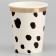 Paper glasses "spots", 6 pcs.