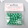 Set of beads "needlework" plastic, diameter 10 mm, 25 g, jade