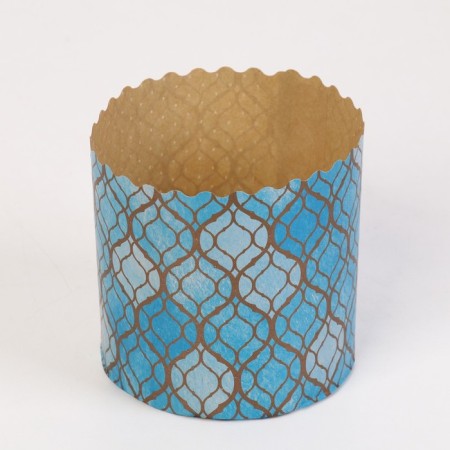 Paper form for cake "Stained glass" 90 x 90 mm mix (packing 2000)-1