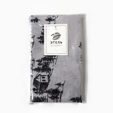 New Year. Decorative pillowcase "Ethel" Winter Landscape 50*50 cm, chopper, 100% cotton-4