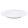 A set of two white plates from the Edge collection, 26 cm