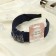Hair cap "Mandy" 4 cm, blue