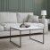 GOOD GOOD "OHER", 670 × 670 × 400 mm, metal, MDF, color white marble