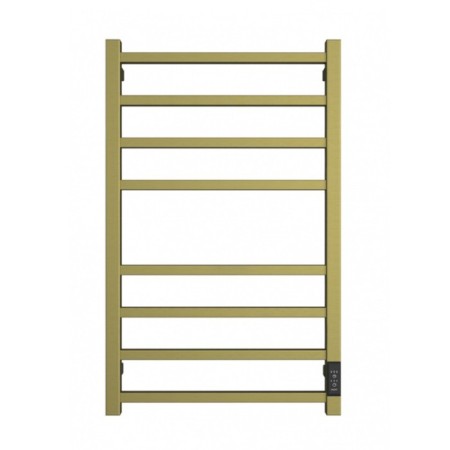 Electric towel "Dvin" L Plaza Neo, 800x500 mm, dimmer, matte bronze-1