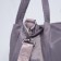Bag-tout on zipper, gray color