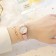 Women's gift set "Kitty" 2 in 1: Watch and bracelet