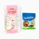 Sweet children's gift "Mail": chocolate sweets, dummy feeder, paints, 700 g.