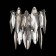Sconces st. SL1227.101.02. Ancona. 2x40 watts, E14, 26.8x29 cm, Nickel color