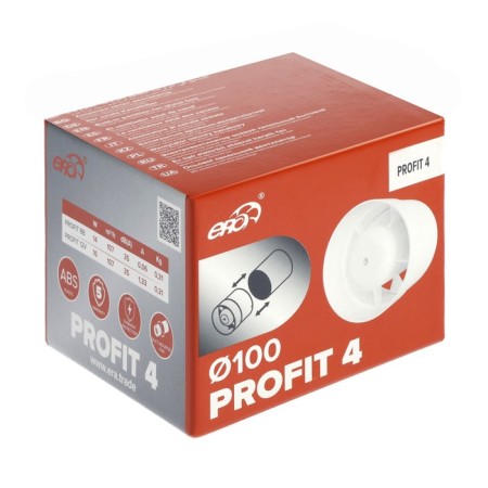 Exhaust Era Profit 4, D = 100 mm, 220–240 V, channel fan-2