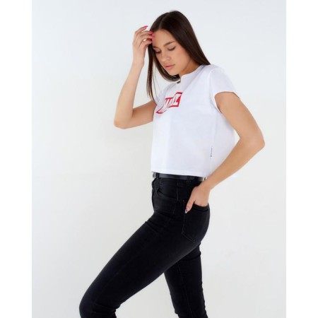 Shorted T -shirt "Marvel" Avengers, white color-3